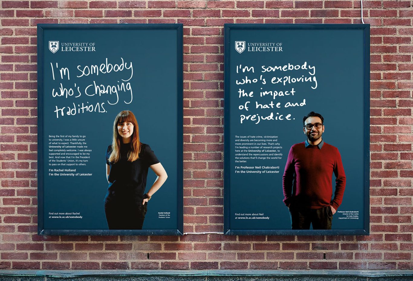 University of Leicester Free Outdoor Street Billboard Poster