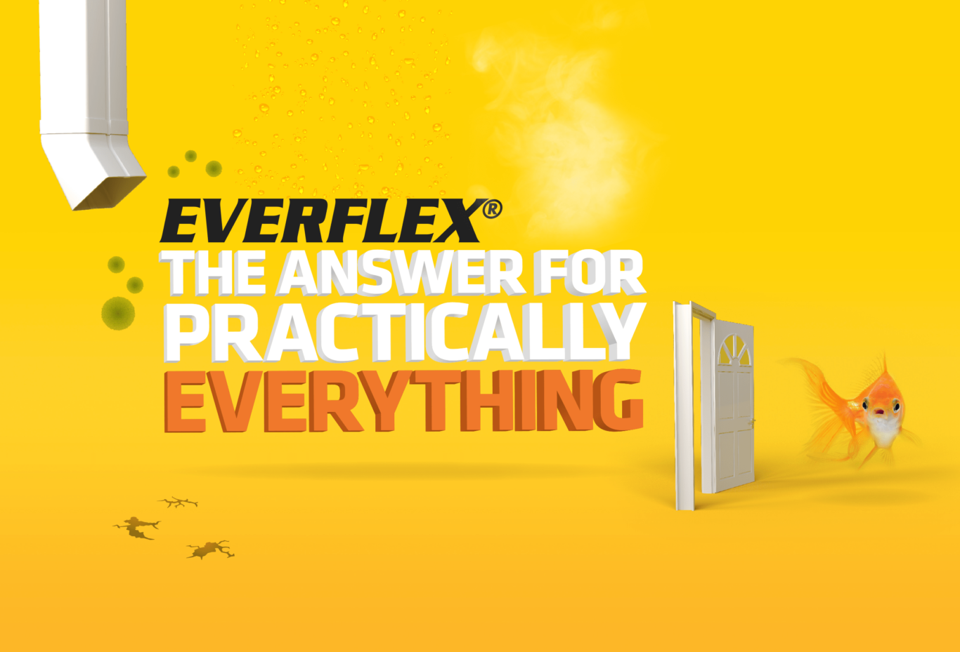 Everflex The Answer for Practically Everything — Everbuild Everflex Packaging Design