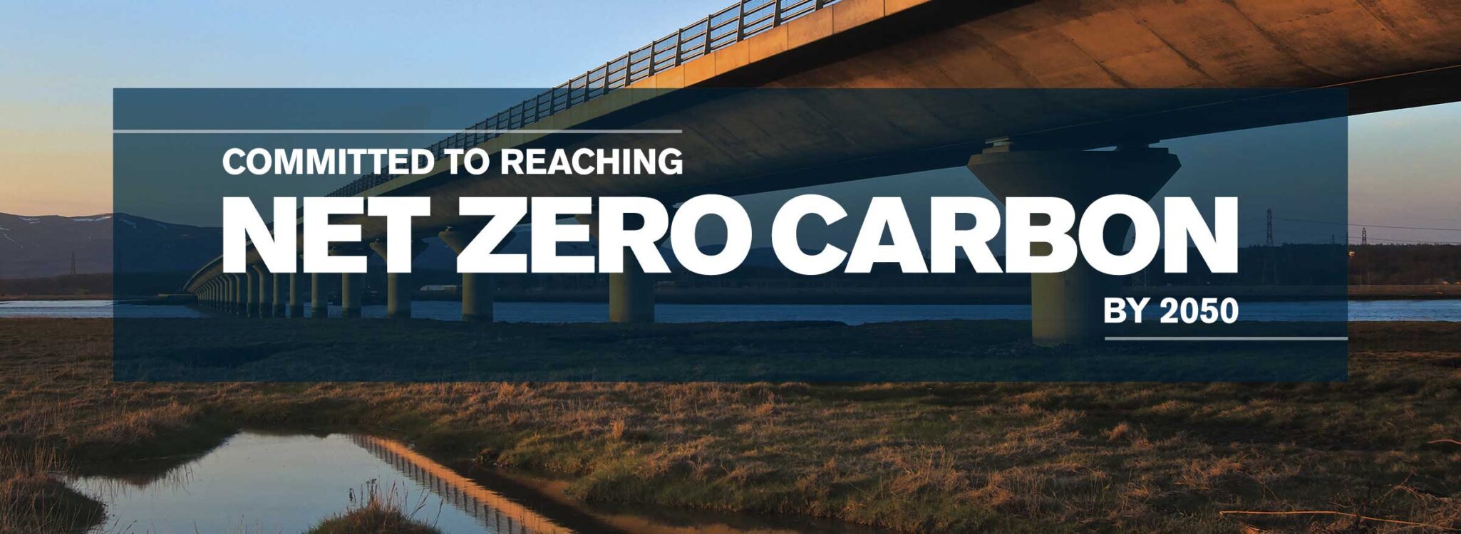 Committed to reaching Net Zero Carbon by 2050